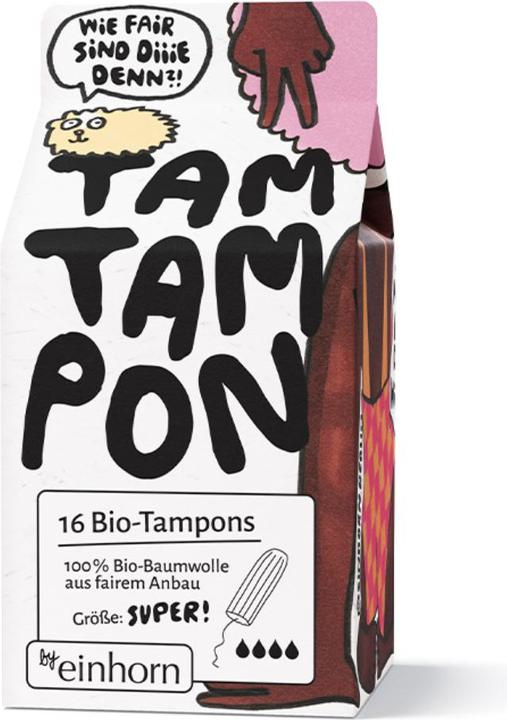 Einhorn Condoms Bio-TamTampon Super 2022 (16 x)