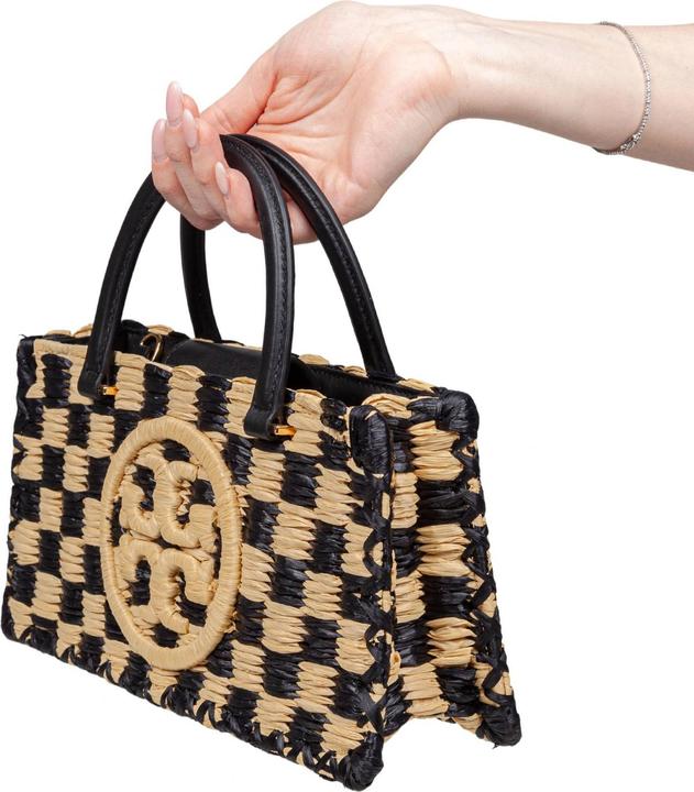 Image du produit Tory Burch ella east-west crocheted handbag