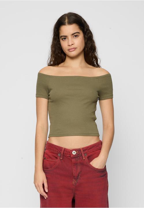 Immagine prodotto Urban Classics Maglietta da donna a coste senza spalla 2 pezzi - 60065 (XS)