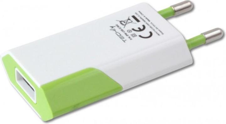 Produktbild Techly Slim USB charger 5V/1A (USB 2.0)