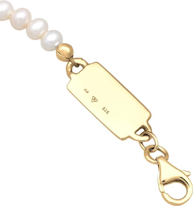 Immagine prodotto Kuzzoi Bracciale Perle d'acqua dolce Classico Semplice Argento 925 (19 cm, Argento 925, Perle coltivate d'acqua dolce, Acciaio inossidabile)
