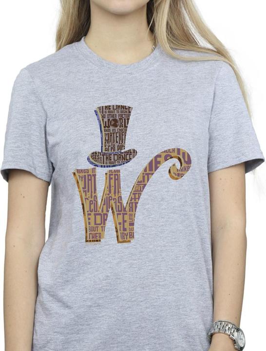 Produktbild Willy Wonka & the Chocolate Factory W Logo Hat TShirt (XL)