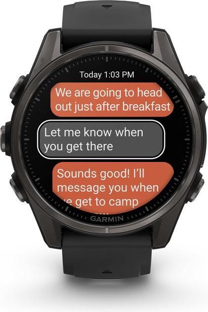 Immagine prodotto Garmin Fenix 8 AMOLED Sapphire Titan (43 mm)