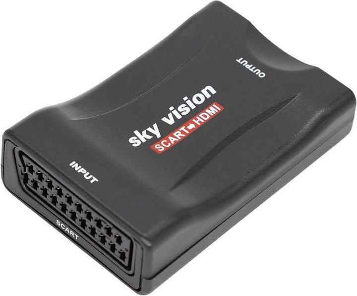 Produktbild Sky Vision SCART auf HDMI Konverter, PAL, NTSC, 1080P, VHS, Xbox, PS3