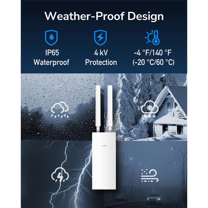 Actual product image Cudy LT400