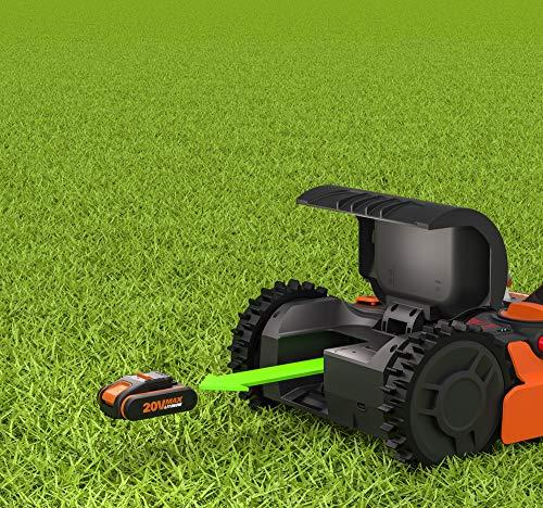 Actual product image Worx Cordless lawn mower (500 m², Boundary wire)