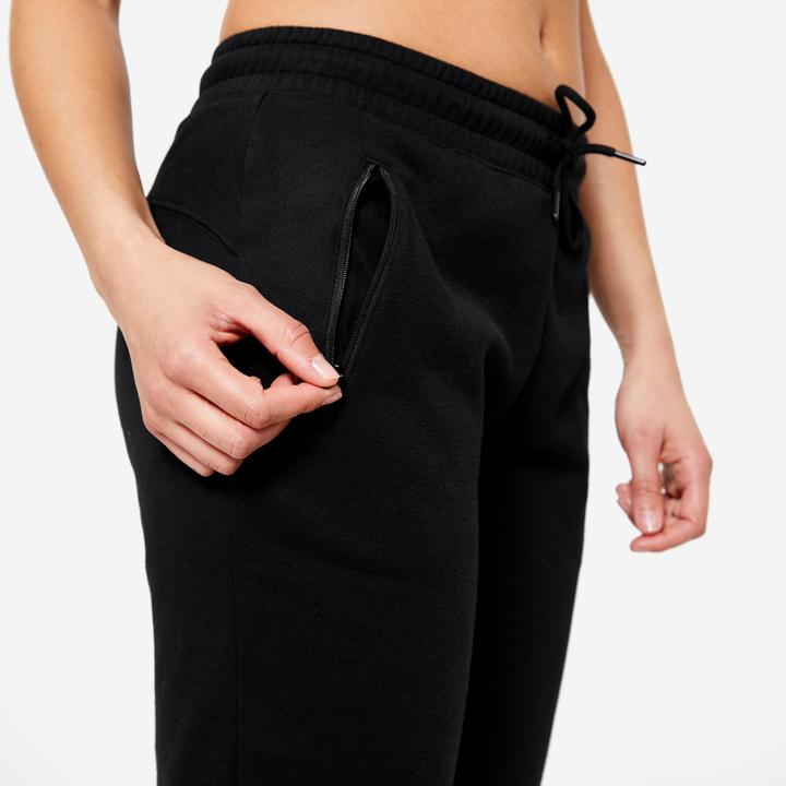 Immagine prodotto Domyos Pantaloni da jogging slim da donna - nero (W35)