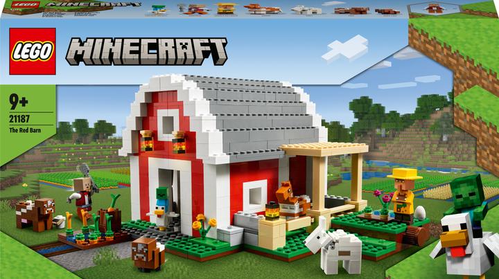 Immagine prodotto LEGO Il fienile rosso (21187, LEGO Minecraft)