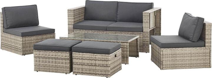 Immagine prodotto Juskys Polyrattan Lounge Salou