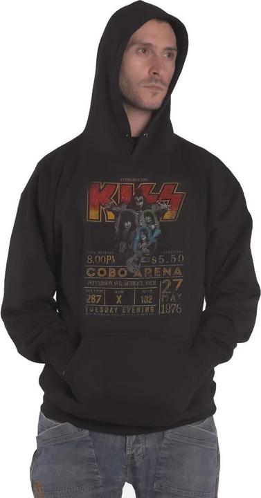 Actual product image KISS Unisex Adult Cobra Arena '76 Eco Friendly Hoodie (S)