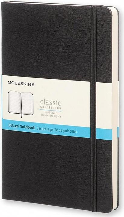 Actual product image Moleskine Notebook Classic Large (A5, Dotted, Hardcover)