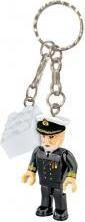 Actual product image Cobi Captain Edward Smith keyring pendant