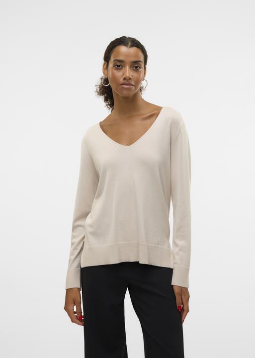 Produktbild Vero Moda Vmsilje Ls V-Neck Pullover Ga Noos (XL)