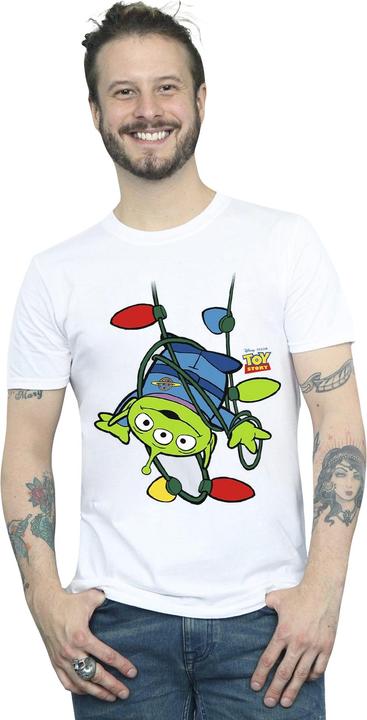 Produktbild Disney Toy Story Christmas Lights Aliens TShirt (L)