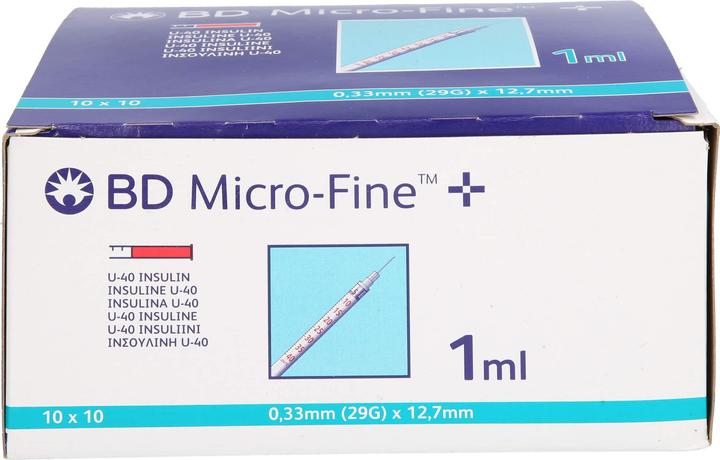 Actual product image BD Insulin syringes (Insulin injections)