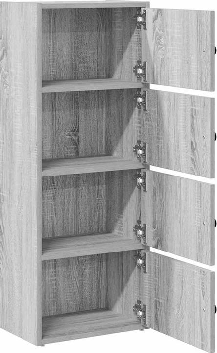 Actual product image VidaXL Bookcase Grey Sonoma 40x24x102 cm Wood-based bookcase