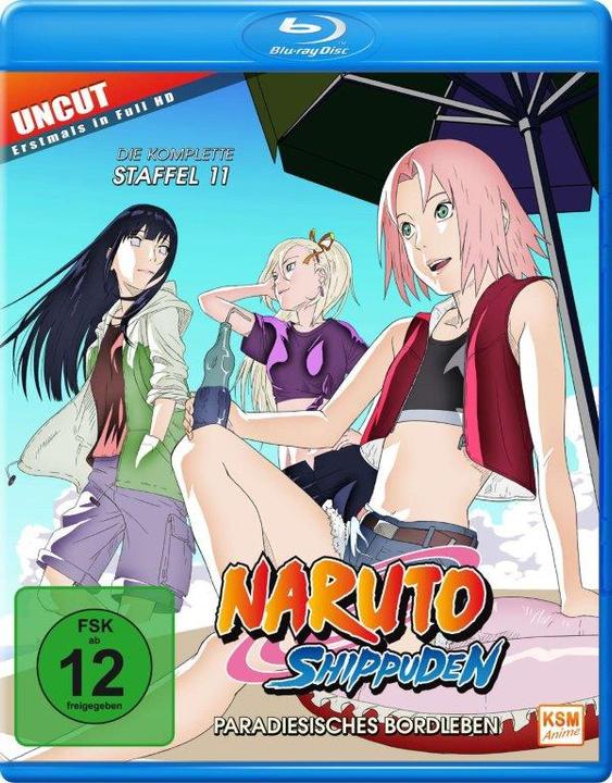 Naruto Shippuden Box 11 (Blu-ray, 2007, Tedesco)
