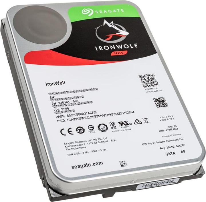 Actual product image Seagate IronWolf (12 TB, 3.5", CMR)