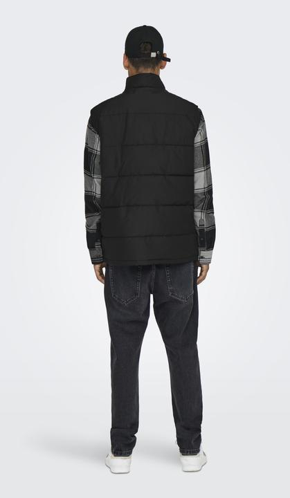 Immagine prodotto Only & Sons Gilet a collo alto trapuntato (L)