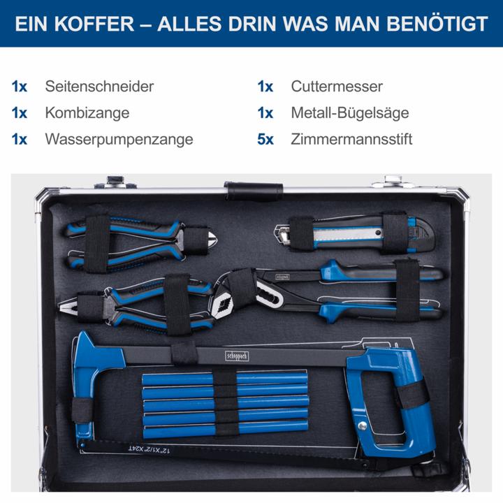 Productafbeelding Scheppach Gereedschapskist TB200 (doe-het-zelf) (141 onderdelen)