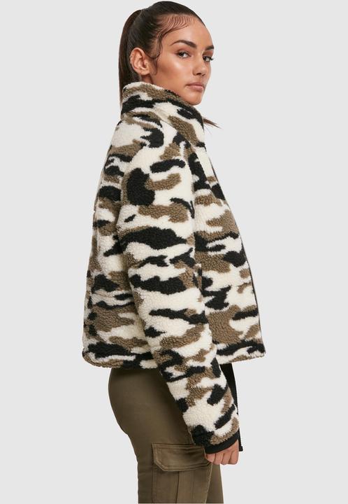 Produktbild Urban Classics Ladies Camo Sherpa Jacket (M)