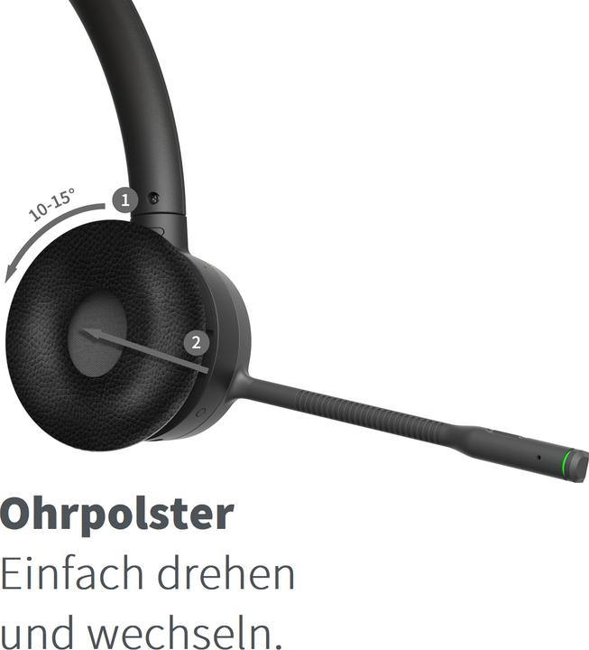 Gequdio Ersatz-Ohrpolster Set (L&R) für GC Serie Headsets