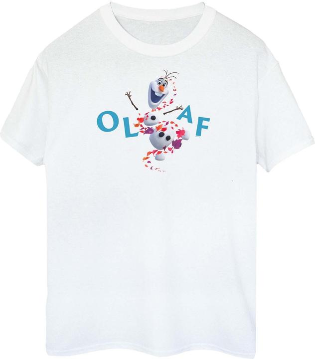 Immagine prodotto Disney Frozen 2 Olaf Leaf Jump Maglietta Ampia Donna (S)