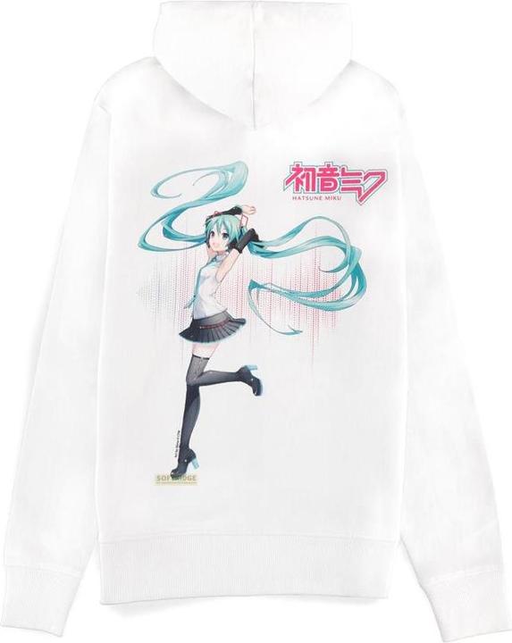 Actual product image Difuzed Hatsune Miku - Women's Zipper Hoodie (kangaroo pocket) - M (M)