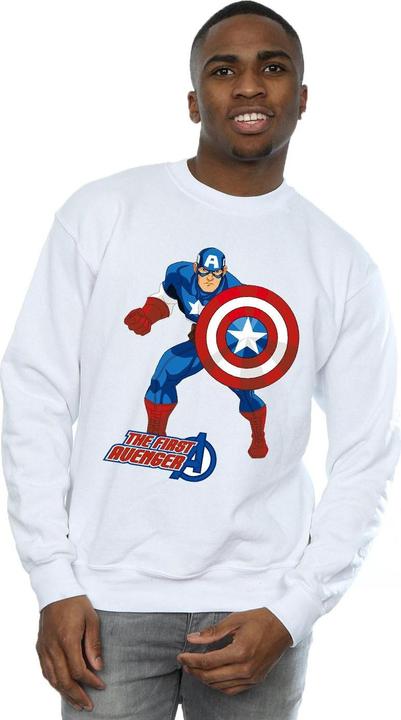 Immagine prodotto Captain America The First Avenger Felpa Adulto Unisex (S)