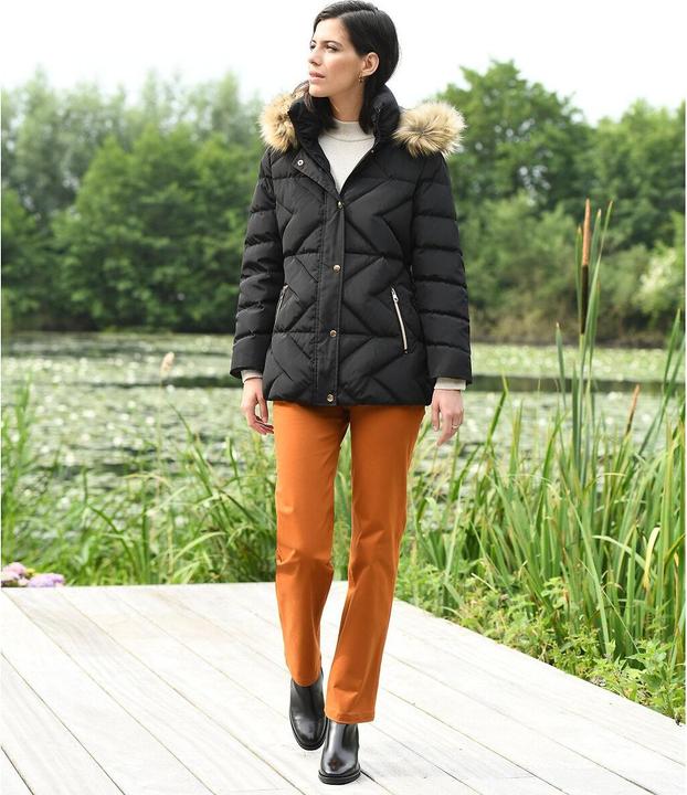 Actual product image Anne Weyburn Down jacket with hood (40)