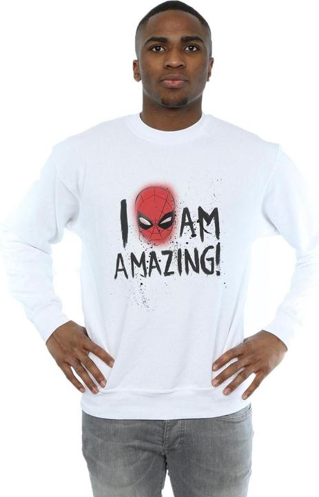 Image du produit - Sweat SPIDER-MAN AM AMAZING - Homme (XXL)