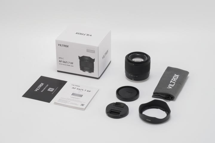 Actual product image Viltrox AF 56mm F/1.7 Fuji XF (Fujifilm X, APS-C / DX)