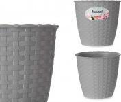 Image du produit Kerbl inter/exter pot de fleurs naturel 14 diamètre gris (14 cm)