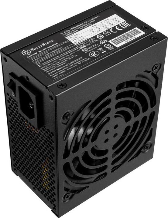 Actual product image Silverstone SST-SX500-G v1.1 SFX Power Supply 80 PLUS Gold, modular - 500 Watt (500 W)