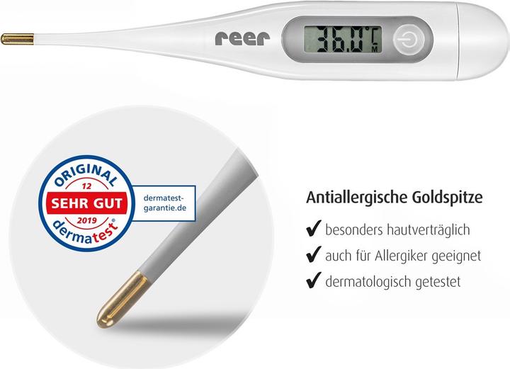 Immagine prodotto Reer Termometro clinico digitale ClassicTemp (Ascella, Orale, Rettale)