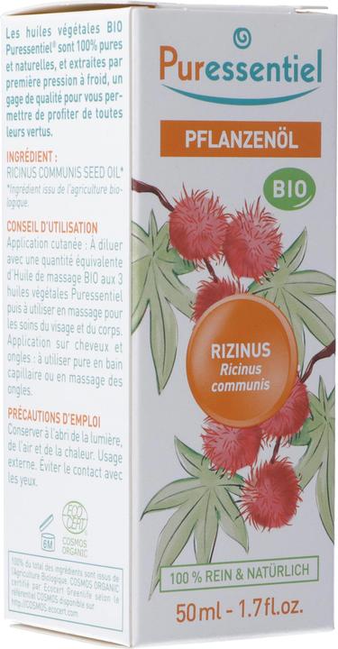 Produktbild Puressentiel Pflanzenöl Rizinus (Körpercreme, 50 ml)