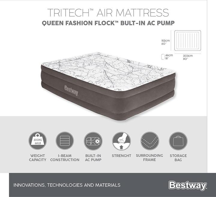 Produktbild Bestway Air Bed Queen (150 x 200 cm)