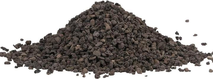 Actual product image VidaXL Basalt gravel 10 kg black 5-8 mm,Colour: Black,Material (Embellishment, other items)