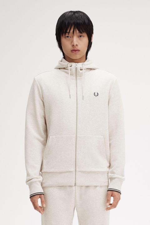 Actual product image Fred Perry Zip-up hoodie (L)