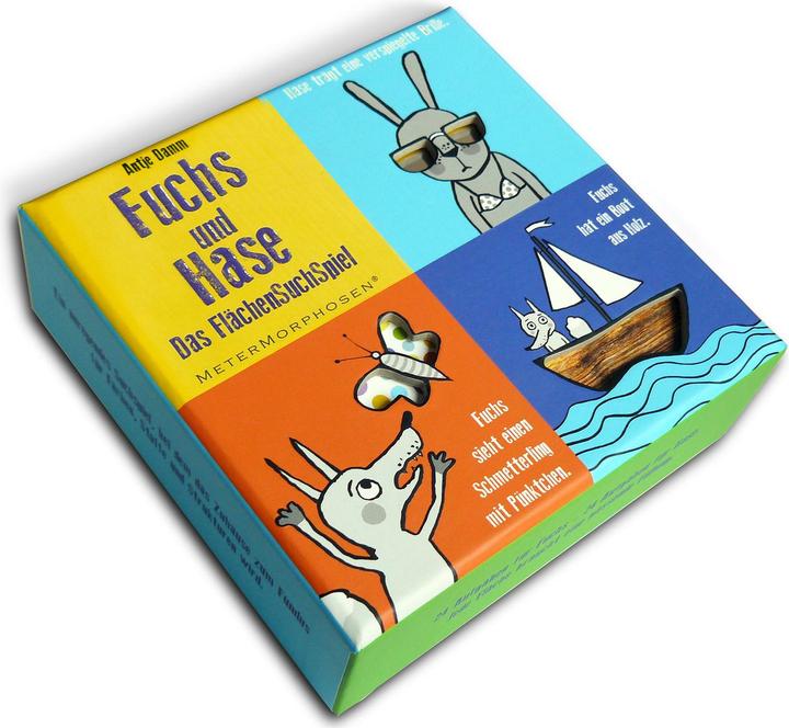 Actual product image Fox and hare (German)