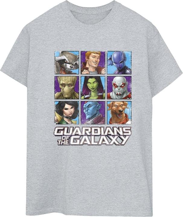 Guardians of the Galaxy Character Squares TShirt (M)