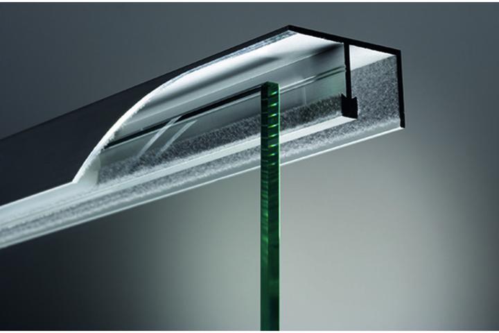 Actual product image Vitris Sliding door fittings SUPRA, Inslide for glass showcases