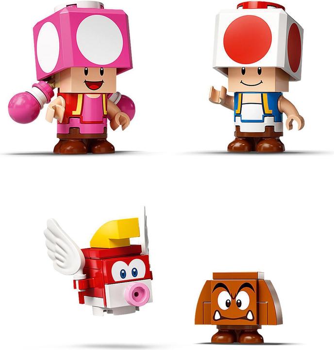 Actual product image LEGO Toad's Treasure Hunt Expansion Set (71368, LEGO Super Mario)