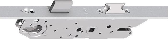 Produktbild Fuhr Mehrfachverriegelung Multisafe PZW 16/45/92/8 mm Flachstulp silberfarbig 2170 mm Bolzenriegel