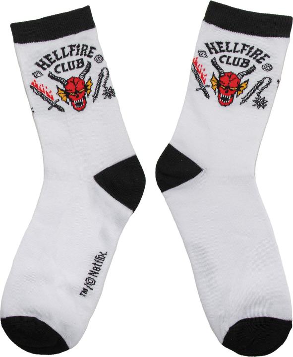 Produktbild Cinereplicas Stranger Things: Hellfire Club Socken (3 Paare (3er Pack, 40)