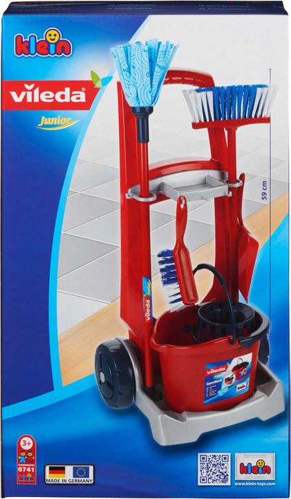 Image du produit Theo Klein Vileda broom wagon