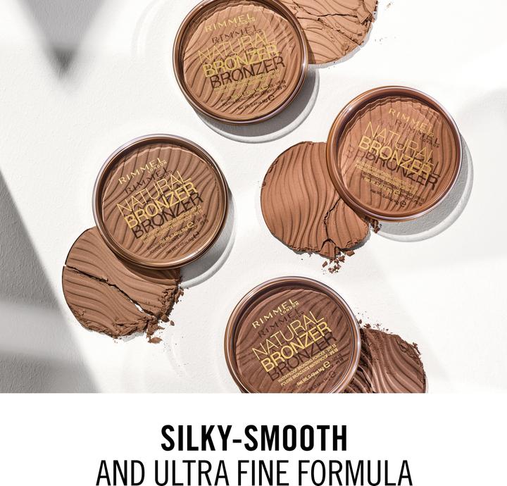 Actual product image Rimmel London Natural Bronzer (001 Sunlight, Bronzer, 14 g)