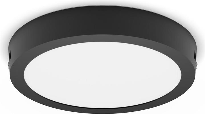 Image du produit Philips Plafonnier Slim Surface 12 W, 2700 K, Noir (1150 lm)