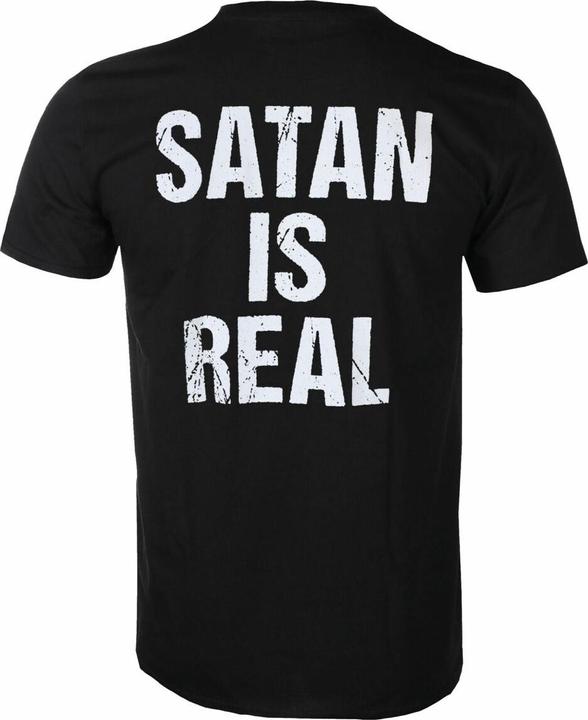 Immagine prodotto Kreator Satan Is Real Maglietta Stampa posteriore Adulto Unisex (M)