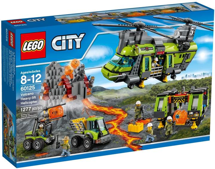 Immagine prodotto LEGO Elicottero di sollevamento pesante City Vulcan (60125, LEGO City)